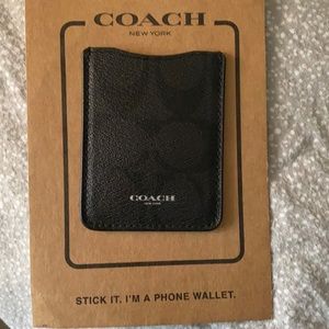 Coach phone wallet